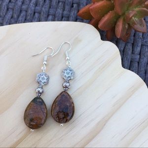 Jasper earrings